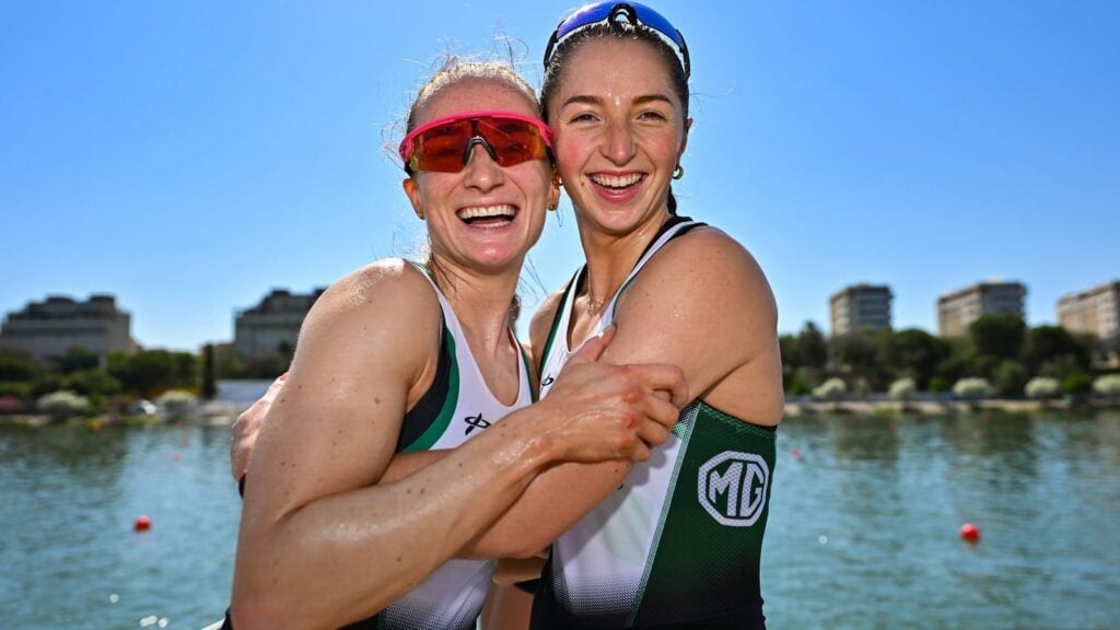 Zoe Hyde and Margaret Cremen win World Rowing Championships gold